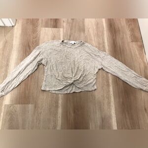 Beyond Yoga Twist It Fate Cropped pullover